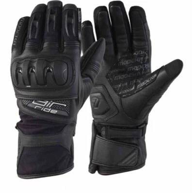 MODEKA Air Ride Dry 2 II schwarz Motorradhandschuhe CE Gr L / 9 - Bild 1 von 2