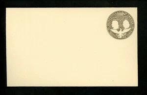 US Postal Stationery U351 Mint Envelope Entire 10c Slate Brown White Columbian - Picture 1 of 2