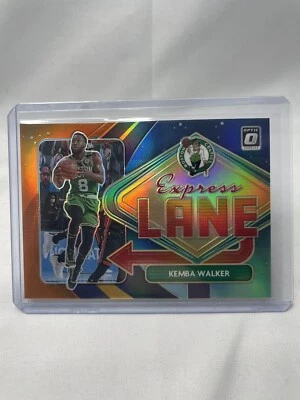 2020-21 Kemba Walker Donruss Optic Express Lane Orange Prizm /39 SSP - Imagem 1 de 2