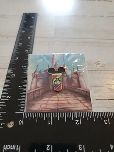 Lindo pasador esmalte arco iris orejas de ratón taza de café castillo orgullo pin lounge tp - Imagen 1 de 2