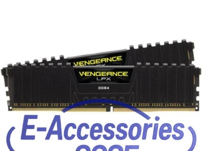 Corsair VENGEANCE LPX 16GB (2x8GB) DDR4 DRAM 3200MHz Memory Module Kit - Black