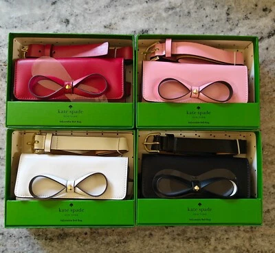 Nuevo Bolso Cinturón Ajustable Kate Spade Para Mujer Cuero Genuino Cuatro Colores Disponibles Foto 1 de 4