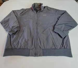 Tommy Hilfiger Herren Mantel Jacke Blockkragen Bomber grau XXL TTG Reißverschluss 2XL - Bild 1 von 13