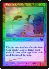 Rites of Refusal FOIL Odyssey PLD Blue Common MAGIC GATHERING CARD ABUGames