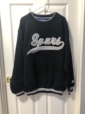 Sudadera Pullover Starter San Antonio Spurs Spectator Grande Nueva Con Etiquetas Foto 1 de 4