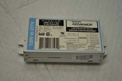 DRIVER ELÉCTRICO LED REGULABLE PHILIPS ADVANCE XITANIUM Foto 1 de 2