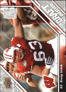 2009 Upper Deck Draft Edition #41 Kraig Urbik Rookie Football Card
