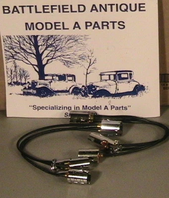 Enchufes faros Ford modelo A 1930 y 1931. Un par (2 enchufes) Foto 1 de 3