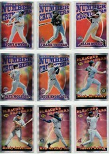 1997 Topps Baseball Season's Best Insert You Pick the Card, Finish Your Set