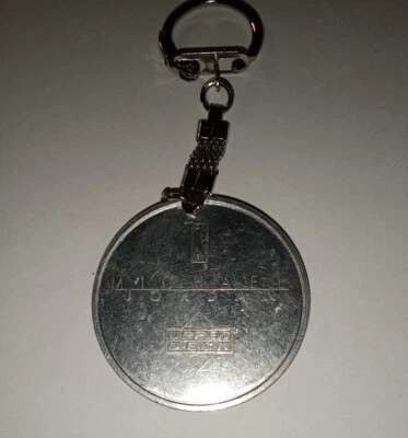 Llavero de metal de colección NBA Upper Deck Michael Jordan Chicago Bulls, 1 5/8", usado. Foto 1 de 2