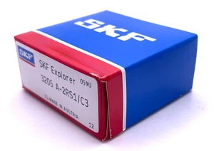 SKF 3205 A-2RS1 C3 Cuscinetto contatto angolare 25x52x20,6 mm - Foto 1 di 3