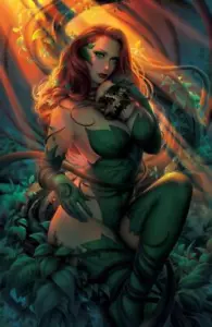 DC KEY: POISON IVY #1b Cover by Warren Louw - Picture 1 of 1