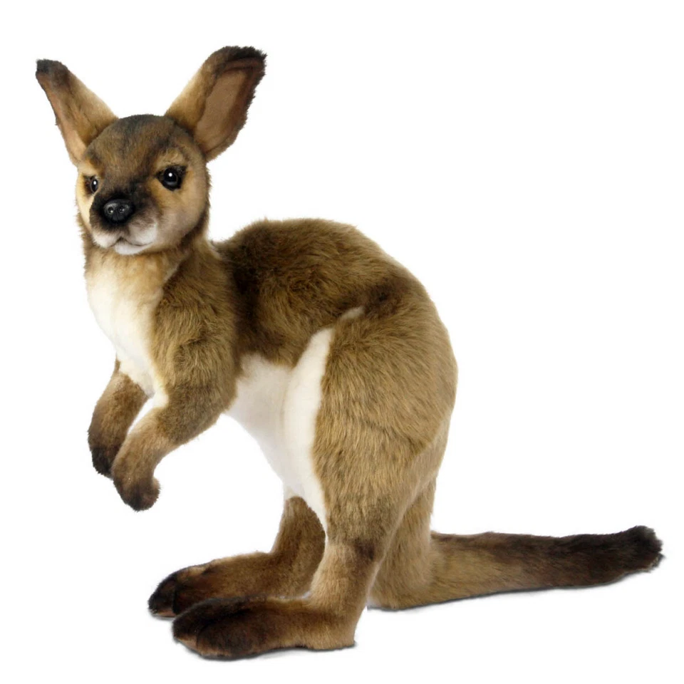 Hansa Australia Wallaby Realistic Cute Soft Animal Plush Toy 33cm