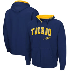 Men's Colosseum Navy Toledo Rockets Pullover Hoodie Med NWT CW35 - Picture 1 of 1