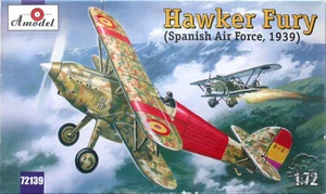Amodel 1:72 Hawker Spanish Fury #72139 - Picture 1 of 7