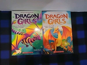 Lot Of 2 Dragon Girls Series 3rd Grade Scholastic Books Books 1 And 3 BL3 - Imagen 1 de 6