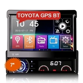 AUTORADIO Android 7" GPS 1 DIN HD 3G WIFI USB SD NAVIGATORE GPS MP3Bluetooth  - Immagine 1 di 1