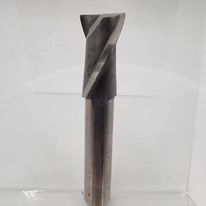 Down Cut Spiral Router Bit 3/4 High Speed Steel 2 Flute Aluminum Wood 1/2 Shank - Picture 1 of 8