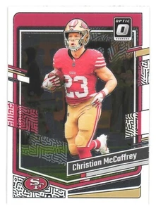 2023 Panini Donruss Optic Football San Francisco 49ers Christian McCaffrey - Bild 1 von 2