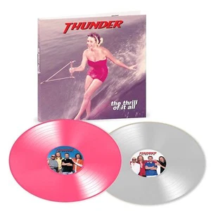 Thunder The Thrill Of It All 2LP Pink Clear Vinyl NEW SEALED - Picture 1 of 2