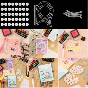 Gleiter für Slider Karten Rotierendes Schieben DIY Scrapbooking Craft CardMaking - Bild 1 von 18