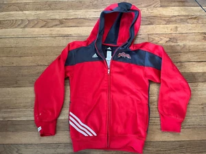 TORONTO FOOTBALL CLUB TFC YOUTH XL SWEATER HOODIE THICK ADIDAS RARE VTG CANADA - Picture 1 of 9