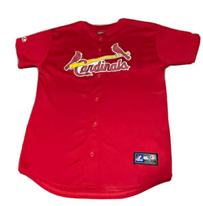 St. Louis Cardinals Jersey Yadier Molina Red Size XL Majestic MLB Genuine Merch