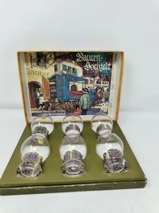 Wmf 6x Schnaps Glaser Mundgeblasen Brandy Glasses - Picture 1 of 7