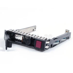 Neuf pour HP G8 Gen8 G9 651687-001 2.5" SFF SAS Tray Caddy 653955 DL380p avec puce - Photo 1/6