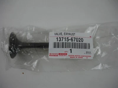 Válvula de escape diésel Toyota OEM 1KZ-T 1KZ-TE 13715-67020 Foto 1 de 2