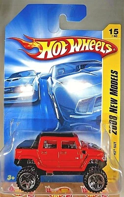 2008 Hot Wheels #15 New Models 15/40 HUMMER H2 SUT Orange Variant wChrome ORUT5s - Image 1 of 4
