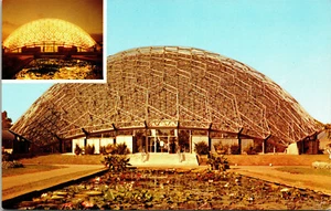 1960s St. Louis, Missouri Postcard "The CLIMATRON in Shaws Garden" Unposted - Picture 1 of 2
