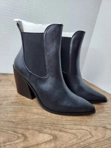 Steven by Steve Madden black boots Gail size 6 New - Picture 1 of 8