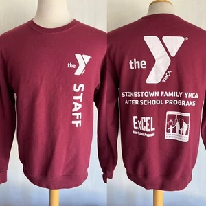 YMCA Official Unisex Stonestown San Francisco California STAFF Sweatshirt Medium - Picture 1 of 6
