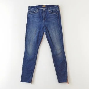 MOTHER Jeans Looker Ankle Fray Skinny Paradiesvögel Waschung Damen 29 30 x 27 - Bild 1 von 14