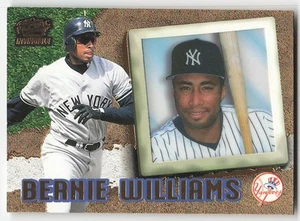 1998 Pacific Invincible #56 Bernie Williams BASEBALL New York Yankees - Picture 1 of 2