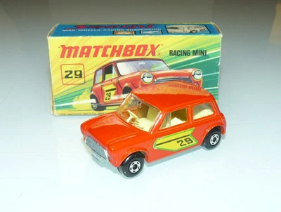 Matchbox Superfast - Racing Mini, #29, Mint Boxed - image 1 of 4