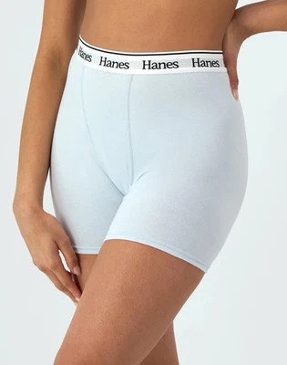 Hanes Originals Comfywear女式平角短裤 — 第 1/4 张图片