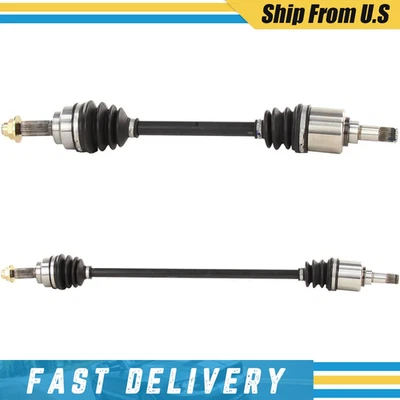 For Ford Festiva FWD 88-93 Pair of Front CV Axle Shafts SurTrack Set Stdrd Trans - Image 1 of 4