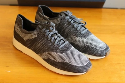 Nuevo Cole Haan GrandPro Stitchlite Tejido Corredores Talla 11.0 Gris Blanco C27764 Foto 1 de 4