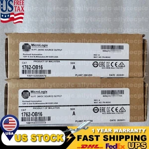 nEW INBOX Allen-Bradley 1762-OB16 SER A 24VDC MicroLogix Output Module 1762-OB16 - Picture 1 of 1