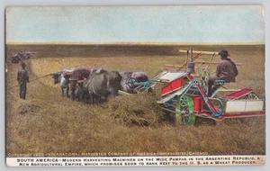 South America Modern Harvesting Machines Argentina International Harvester 1909 - Picture 1 of 3