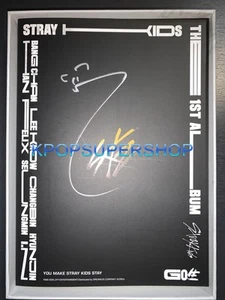 Stray Kids 1st Album Go生 Go Live I.N Autographed Signed CD Photobook Great Rare - Picture 1 of 8