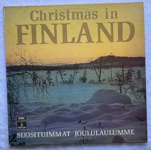 CHRISTMAS IN FINLAND Odeon 34725 1st Finnish Press! TIKKURILAN LAULAJAT  VG+/VG - Picture 1 of 6