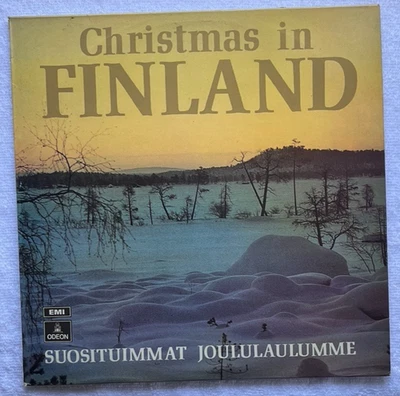 CHRISTMAS IN FINLAND Odeon 34725 1st Finnish Press! TIKKURILAN LAULAJAT  VG+/VG - Image 1 of 4