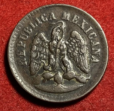 Moneda de Cobre México Centavo 1888/7 Mo K#391.6 T7422a Foto 1 de 2