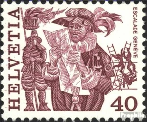 sellos Suiza 1977 Mi 1104A y Faserpapier nuevo con goma original 1978 costumbres - Imagen 1 de 1