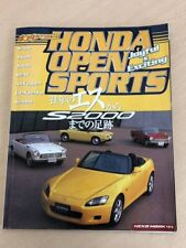 HONDA Open Sports S2000 Complete Guide Book Japan Used
