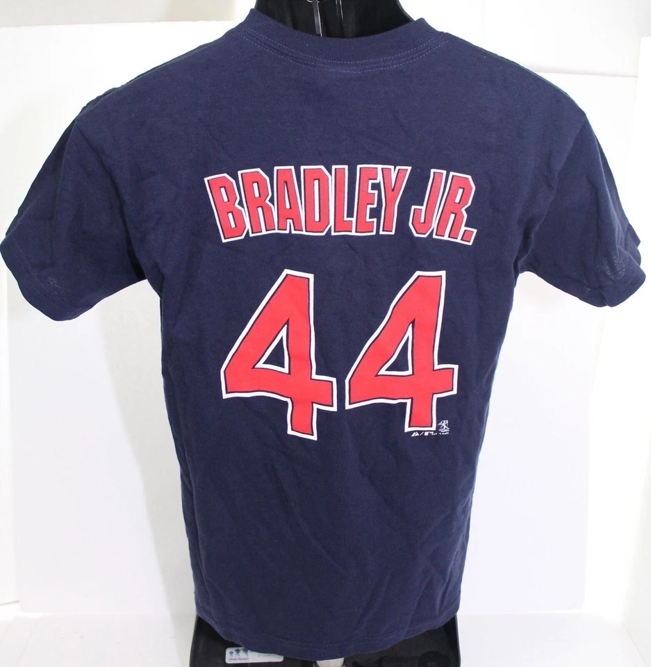 Camiseta Majestic Boston Red Sox Jackie Bradley Jr. #44 MLB Talla Juvenil Grande Foto 1 de 4