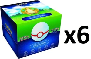 Pokemon GO Dragonite VSTAR Premier Deck Holder Collection 6-Box CASE SEALED!! - Picture 1 of 1